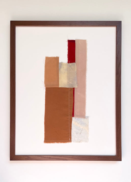 patchwork with red tower