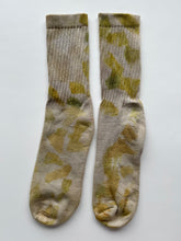 Load image into Gallery viewer, natural dye socks, tannin and onion skins, large