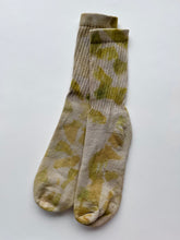 Load image into Gallery viewer, natural dye socks, tannin and onion skins, large