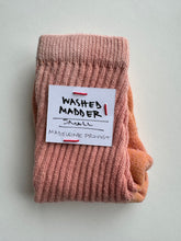 Load image into Gallery viewer, natural dye socks, washed madder root, small