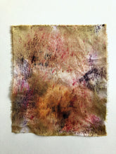 Load image into Gallery viewer, 'two truths' - naturally dyed silk textile