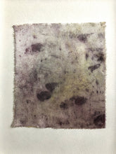 Load image into Gallery viewer, 'after rain' - naturally dyed silk textile