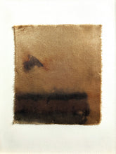 Load image into Gallery viewer, 'drought' - naturally dyed silk textile