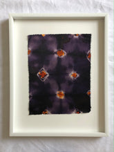 Load image into Gallery viewer, 'intention' - naturally dyed silk textile