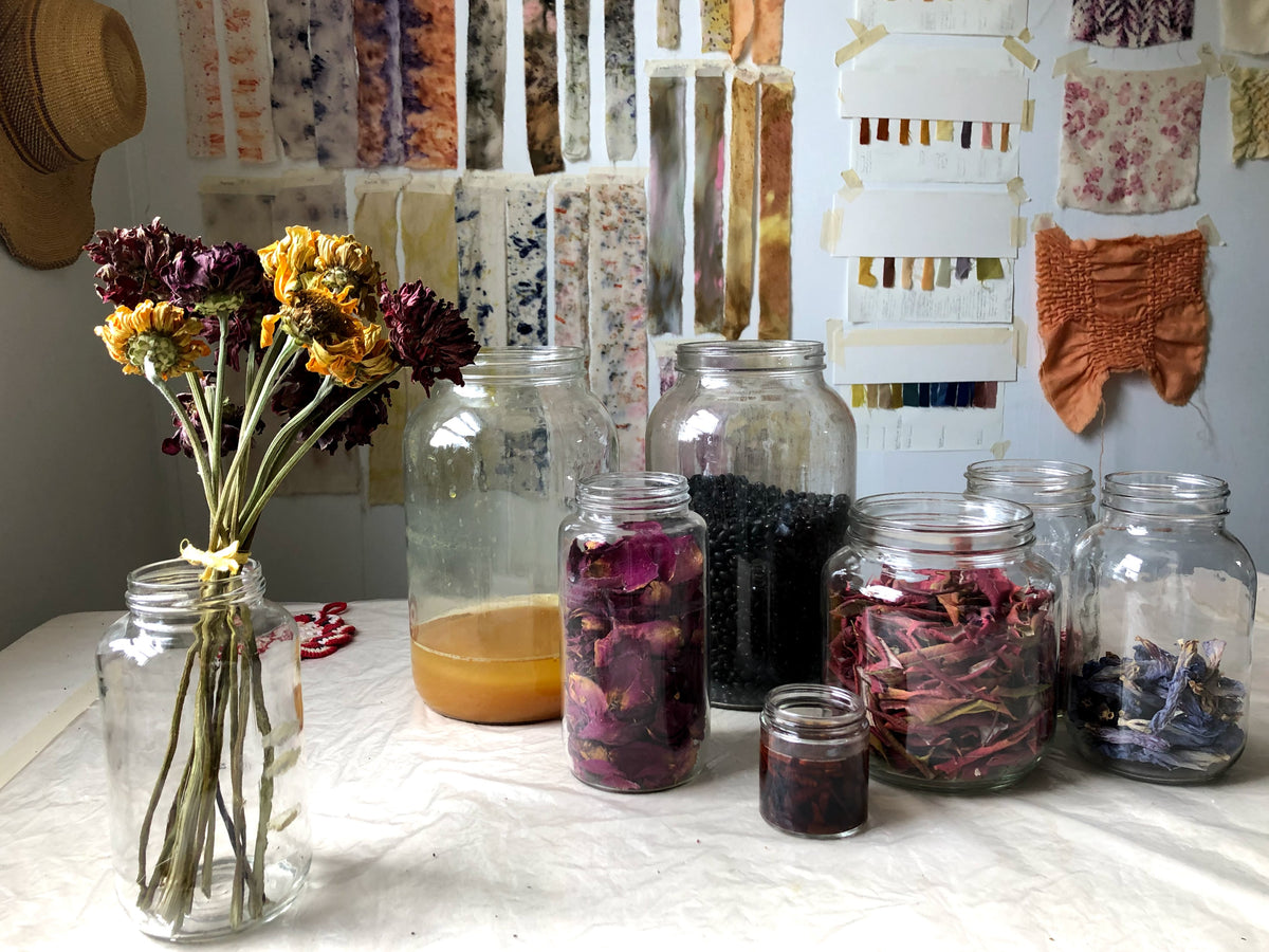 bundle dyeing: natural dyes virtual workshop - aug 1 & 2 2020