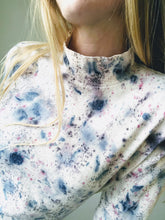 Load image into Gallery viewer, naturally dyed long sleeve cotton turtleneck