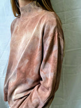 Load image into Gallery viewer, naturally dyed silk cotton turtleneck