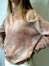 Load image into Gallery viewer, naturally dyed silk cotton turtleneck