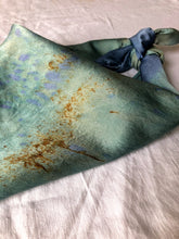 Load image into Gallery viewer, naturally dyed scarf - shallow reef
