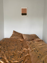 Load image into Gallery viewer, naturally dyed silk pillowcase - toasted flower