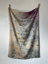 Load image into Gallery viewer, naturally dyed silk pillowcase - hibiscus stripe