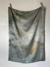 Load image into Gallery viewer, naturally dyed silk pillowcase - tide pool