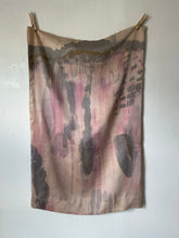 Load image into Gallery viewer, naturally dyed silk pillowcase - pink chalk