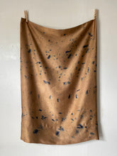 Load image into Gallery viewer, naturally dyed silk pillowcase - toasted flower