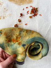 Load image into Gallery viewer, naturally dyed scarf - high noon