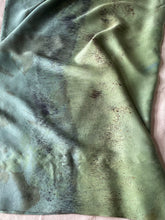 Load image into Gallery viewer, naturally dyed silk pillowcase - sea