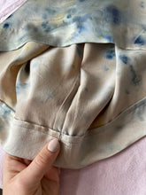 Load image into Gallery viewer, naturally dyed silk pillowcase - hibiscus stripe