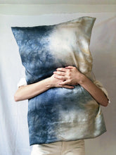 Load image into Gallery viewer, naturally dyed silk pillowcase - twilight