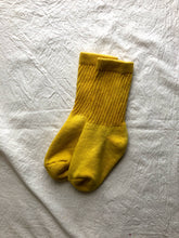 Load image into Gallery viewer, Botanical Dye Organic Cotton Socks - Marigold - XS/M