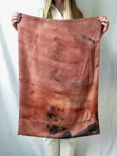 Load image into Gallery viewer, naturally dyed silk pillowcase - clay