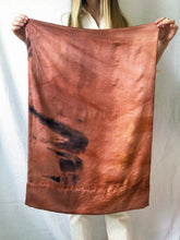 Load image into Gallery viewer, naturally dyed silk pillowcase - clay