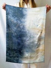 Load image into Gallery viewer, naturally dyed silk pillowcase - twilight
