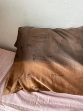Load image into Gallery viewer, naturally dyed silk pillowcase - mocha