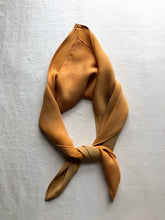 Load image into Gallery viewer, naturally dyed silk scarf - mango