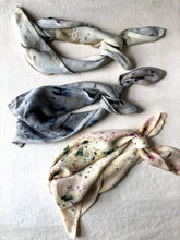 Load image into Gallery viewer, naturally dyed silk scarf - confetti