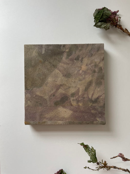 swamp II - naturally dyed textile