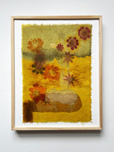 Load image into Gallery viewer, bouquet in yellow - naturally dyed textile