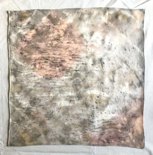 Load image into Gallery viewer, naturally dyed silk scarf - sand storm