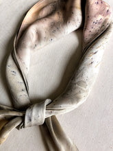 Load image into Gallery viewer, naturally dyed silk scarf - sand storm