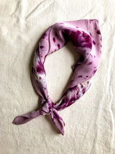 Load image into Gallery viewer, naturally dyed scarf - cherry stain