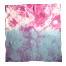 Load image into Gallery viewer, naturally dyed scarf - glacial rise