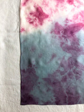 Load image into Gallery viewer, naturally dyed scarf - glacial rise