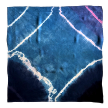 Load image into Gallery viewer, naturally dyed scarf - four corners