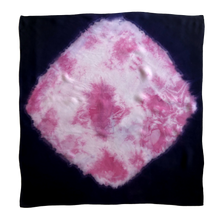 Load image into Gallery viewer, naturally dyed scarf - marble eclipse