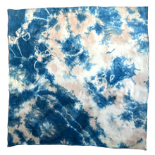 Load image into Gallery viewer, naturally dyed scarf - tidal ponds