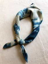 Load image into Gallery viewer, naturally dyed scarf - tidal ponds
