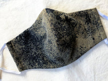 Load image into Gallery viewer, raw silk face mask naturally dyed - static