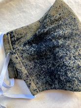 Load image into Gallery viewer, raw silk face mask naturally dyed - static