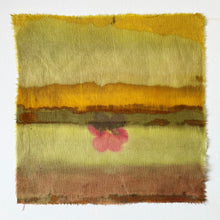 Load image into Gallery viewer, afternoon bloom - naturally dyed textile