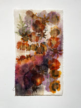 Load image into Gallery viewer, garden floor - naturally dyed textile