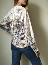 Load image into Gallery viewer, naturally dyed long sleeve cotton tee