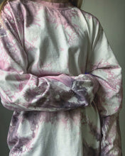 Load image into Gallery viewer, naturally dyed long sleeve oversize cotton tee