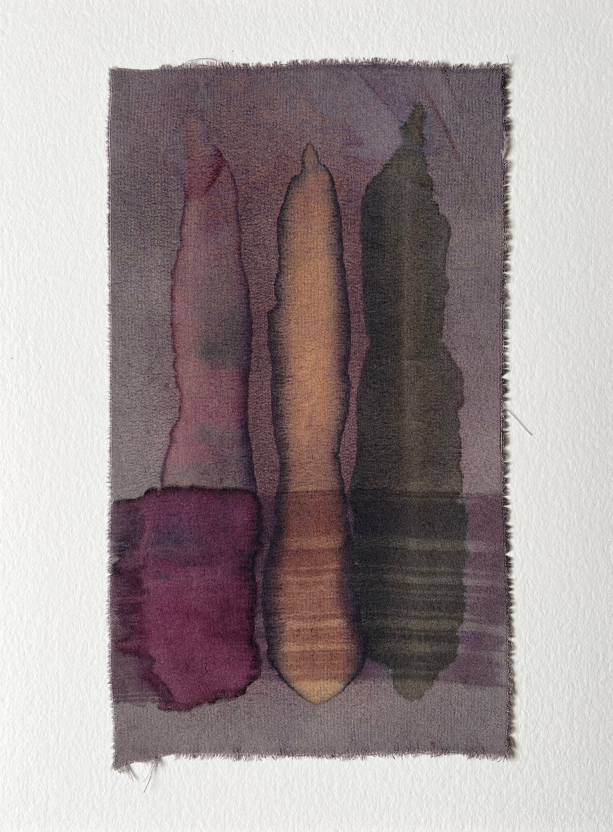 logwood III - naturally dyed textile