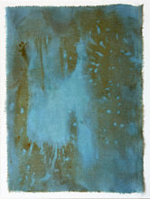 Load image into Gallery viewer, pond - naturally dyed textile