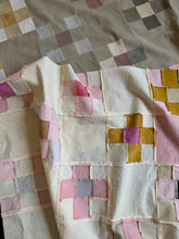 Load image into Gallery viewer, Square Patchwork Quilt 48x66"
