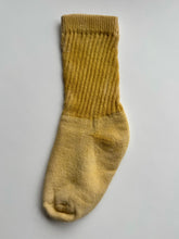 Load image into Gallery viewer, natural dye socks, osage wood, small
